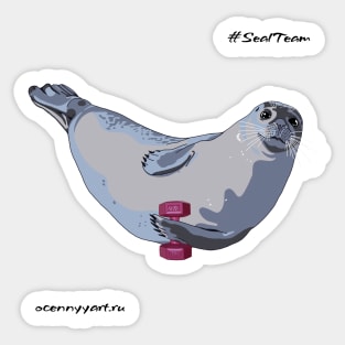 Sea calf Sticker